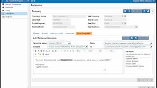 AngularJS Invoicing app - create email template