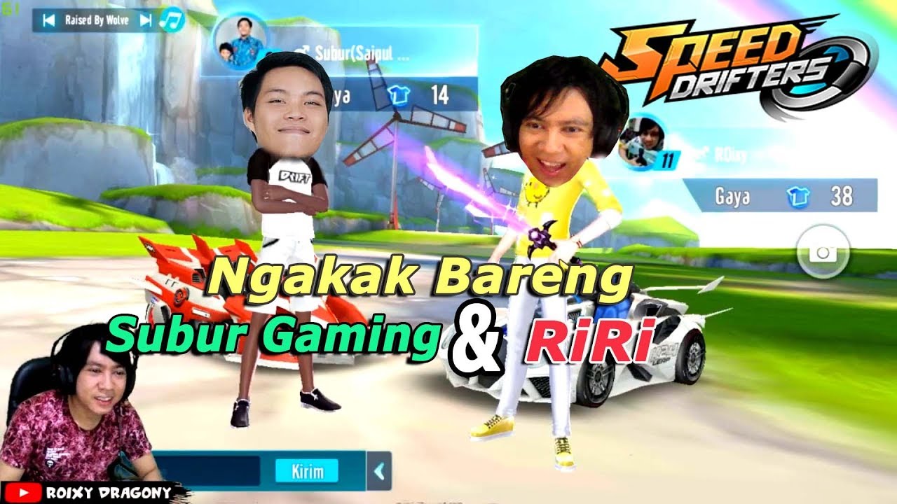 Ngakak Bareng Subur Gaming & RiRiya !!! Garena Speed Drifters Gameplay INDONESIA