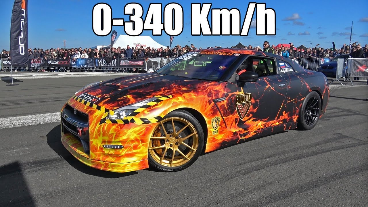 1600hp Nissan Gt R R35 Lucifer Goshaturbotech 0 340 Km H Turbo And Stance