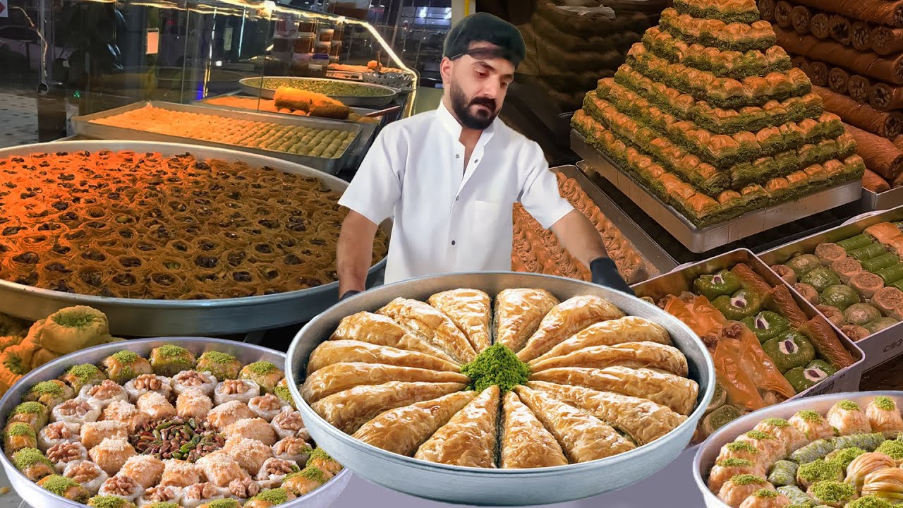 Kurdistan's Tastiest Sweets Tour: How They Make the BEST Baklava!