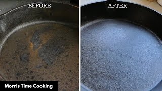 How To Restore A Rusty Cast Iron Skillet | Lesson #77 | Morris Time Cooking new How To Restore A Rusty Cast Iron Skillet | Lesson #77 | Morris Time Cooking new