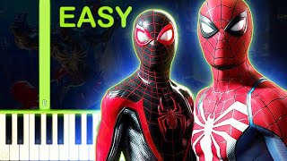 EARTHGANG - Swing | Marvel's Spider-Man 2 - EASY Piano Tutorial screenshot 5