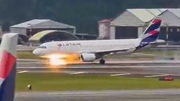 Plane Landing Goes Wrong