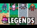 Pokémon Fire Red & Leaf Green - All Legendary Pokémon Locations (GBA)