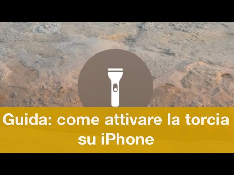 Guida: come accendere la torcia su iPhone