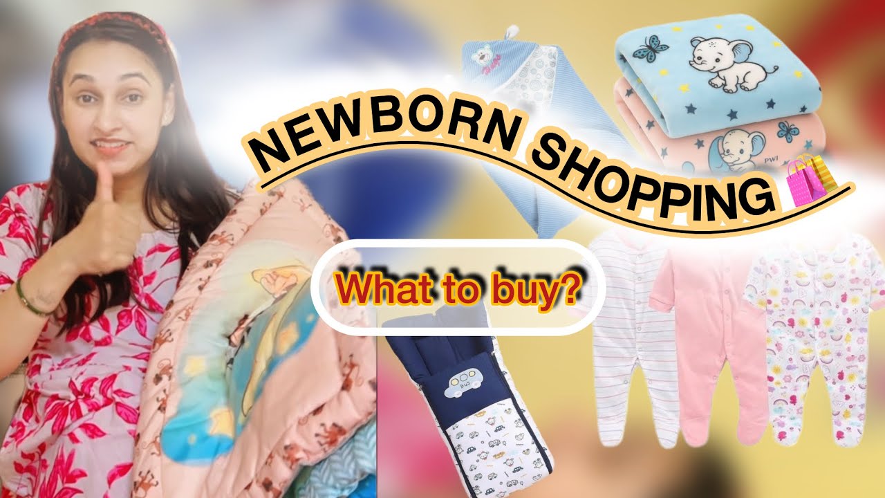 Newborn shopping 🛍️ haul /everything in budget for my first - baby👩 /￼baby essential/newly mom 👩 