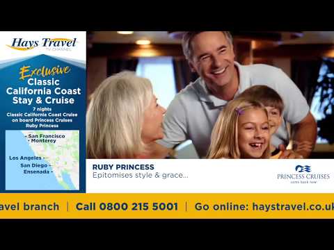 Hays Travel Exclusive Classic California Coast Stay & Cruise