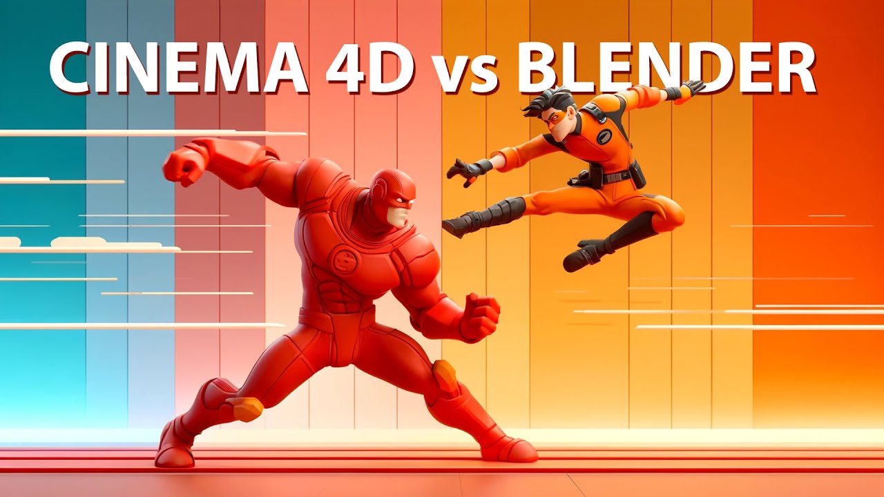 Cinema 4D vs Blender in 2024