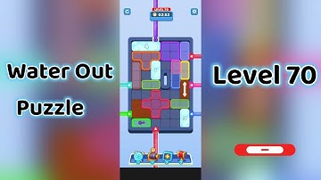 Water Out Puzzle Level 70 Walkthrough 💧 | Step-by-Step Guide | Mini Boss