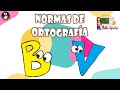 Normas de ortografía - La B y la V | Aula chachi - Vídeos educativos para niños