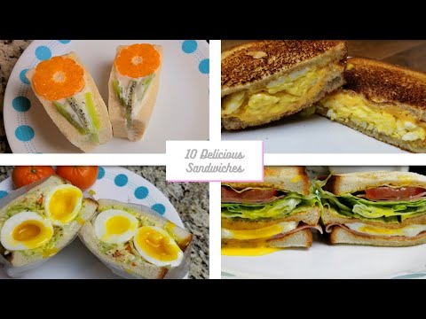 Video: 10 Resep Sandwich Lezat