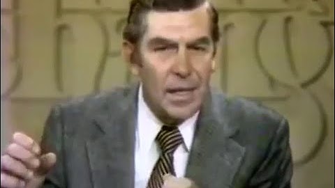 Andy Griffith Predicts Trump