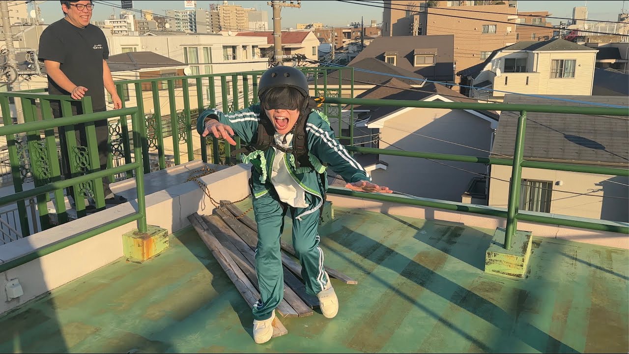 目隠ししてバンジーすると見せかけてバンジーしないドッキリしたらまさかの結果にwww