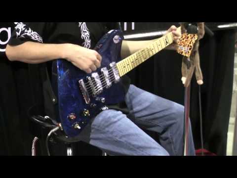 CES 2011 - Gibson Firebird X Self-Tuning, Multi-Pickup Robot-Loop Guitar