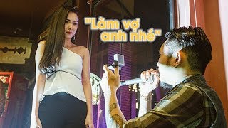 Màn cầu hôn  đẫm nước mắt của Hà Hiền 'Bụi đời chợ lớn'