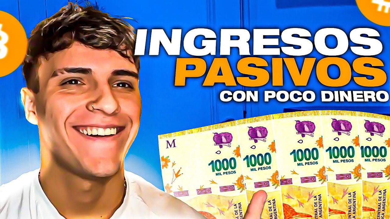 Como Generar INGRESOS PASIVOS con POCO Dinero 💵 - YouTube