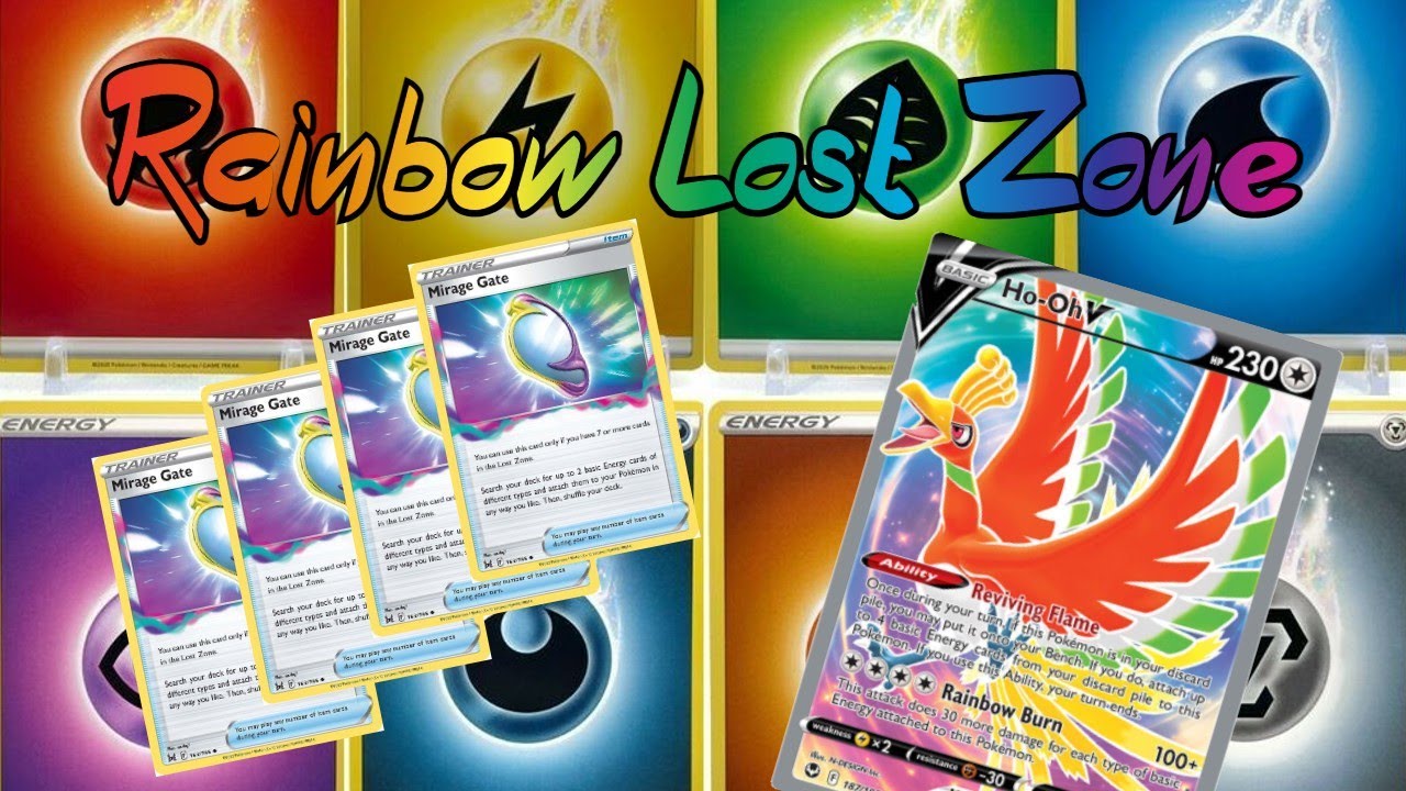 ho oh pokemon card rainbow Ho-oh GX Hyper Rare - SM80 main image 1