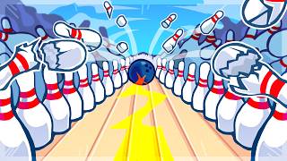 I threw a ball so hard it broke bowling
