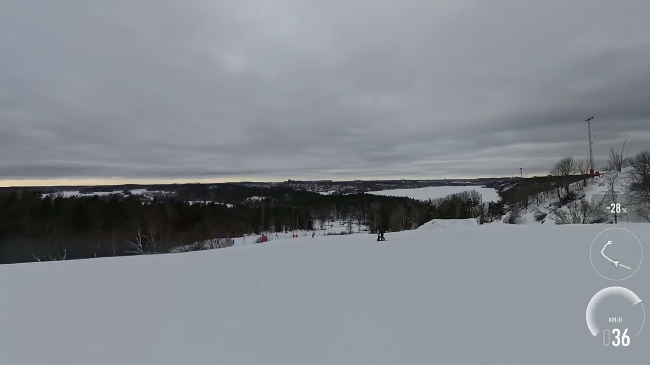 Flottsbro | Familjebacken | Family Slope POV | Stockholm Skiing | 4K Insta360 | 2026