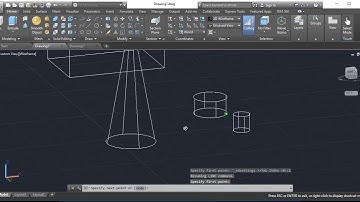 Intro - 3D Osnap, Locate Points - AutoCAD 2019