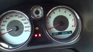 2004〜2010年式G5/Pontiac Pursuit、G6、G8のオイル交換警告灯のリセット方法