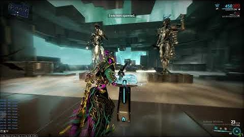 Warframe [29.1.1] Tombfinger Secondary Performance Test