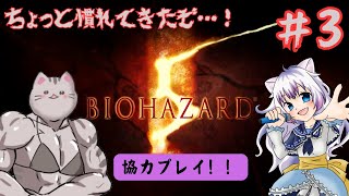 【#biohazard5  】#3 おちりに武器を突き刺すとは何事だっ！！！【#智奈ちほ #曇月りつ ／#初見大歓迎  】