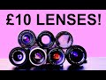 The BEST £10 Vintage Lenses! ASTONISHING Vintage Optics - For Peanuts!