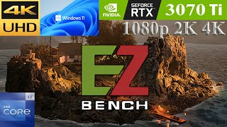 EzBench is a Unreal Engine 5 GPU Benchmark w/ Ray tracing free on Steam 2022 | RTX 3070 Ti | PC FPS