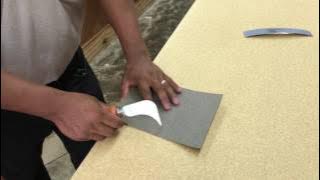 Laminate Countertops - HOW TO USE A SCORING KNIFE
