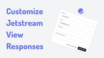 Customize the default Jetstream view responses in Laravel applications using the Inertia stack