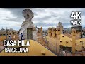 Casa mil barcelona building tour  la pedrera apartment built by antoni gaudi