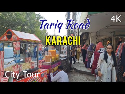 Tariq Road || The most beautiful part of Karachi || City Tour - YouTube