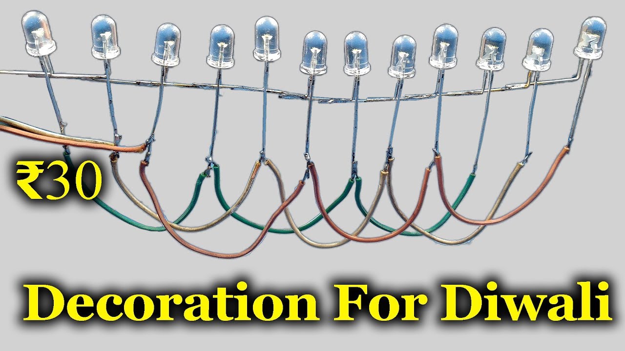 LED Lighting For Diwali 2023 Make At Home YouTube