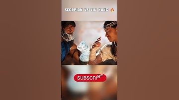 Sub zero vs Liu kang match intro (mk1) 🔥🫡