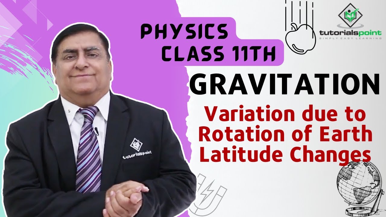 Class 11th – Variation due to Rotation of Earth (Latitude Changes ...