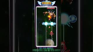 Chicken Attack: Galaxy Shooter | Prepare for Alien Shooter campaigns like no other! #shorts screenshot 2