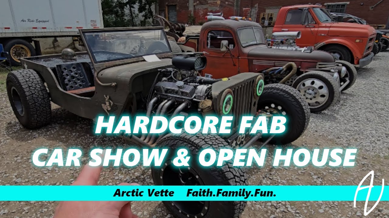 Awesome Car BUILDs at HardCore Fab Annual Car Show
