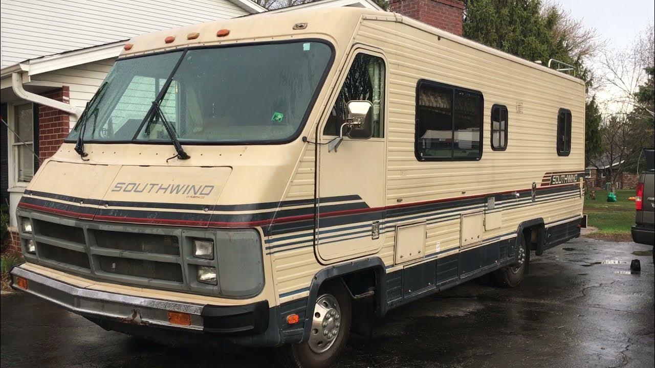 1985 Fleetwood Southwind RV motor home - YouTube