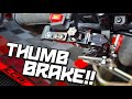 Thumb Brake Installation!! | RACETORX Thumb Brake Kit