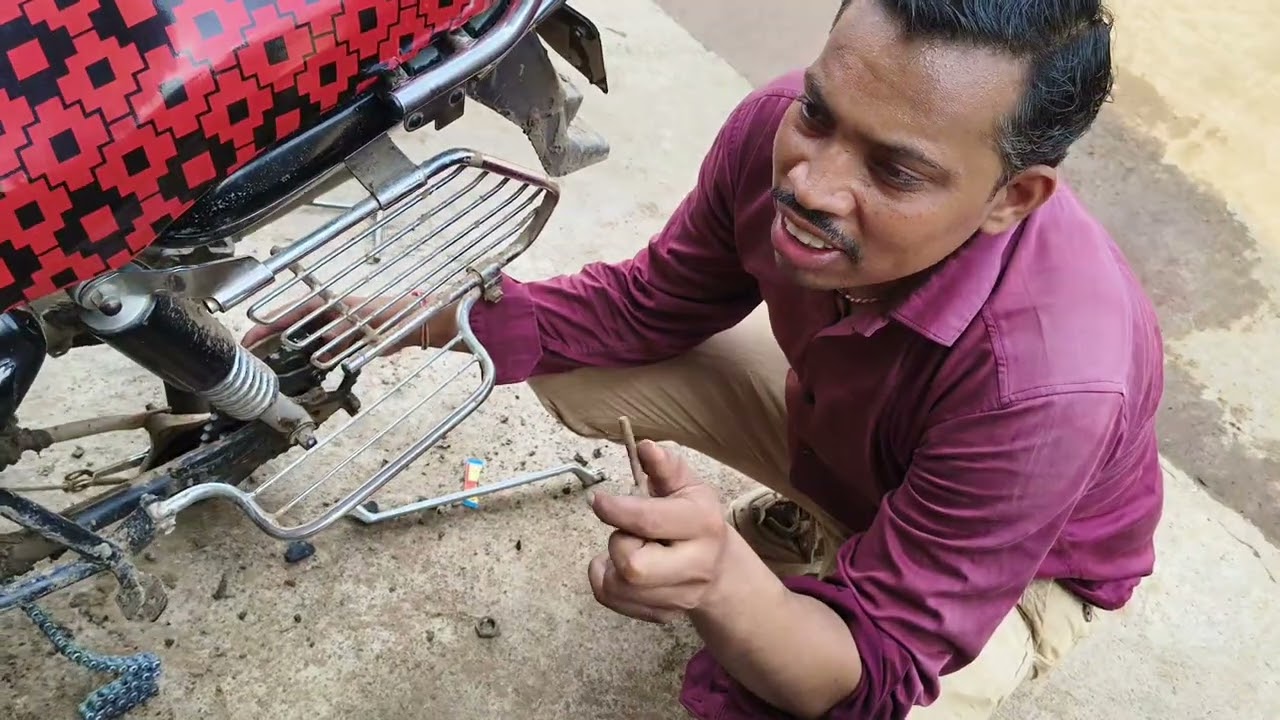 Hero Splendor+ ka Chain sprocket and  Drum Shoe rubber Change karna shike