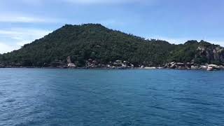 ပင်လယ်ပြာပြာ #blueseas #kohtao #ferry #thailand #travel #bluesky