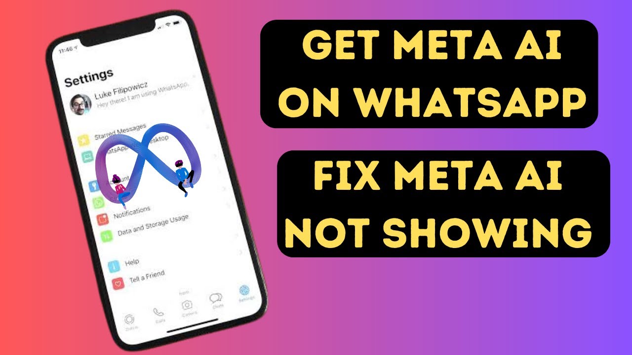 How To Get Meta Ai On WhatsApp Messenger 2024 Update!! Fix Meta AI Not ...