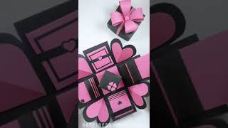 Explosion Box Making for Valentine !!! | Full Tutorial in My Channel | #shorts