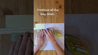 Fast Scrapbook Page Idea Using Your Scraps.