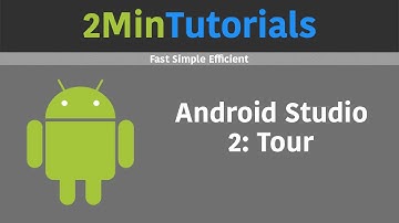 Android Studio Tutorials In 2 Minutes - 2 - Tour