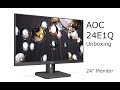 24E1Q AOC Monitor Unboxing