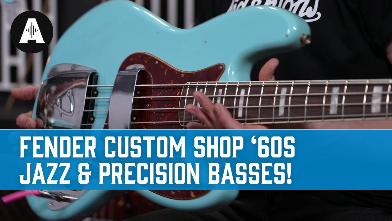 Fender's Custom Shop Meets our Bass Department! - Could they Get Any Better?