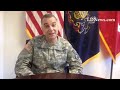 Maj. Gen. Randall Marching talks about the thrill he gets meriting and saluting veterans at the Annv