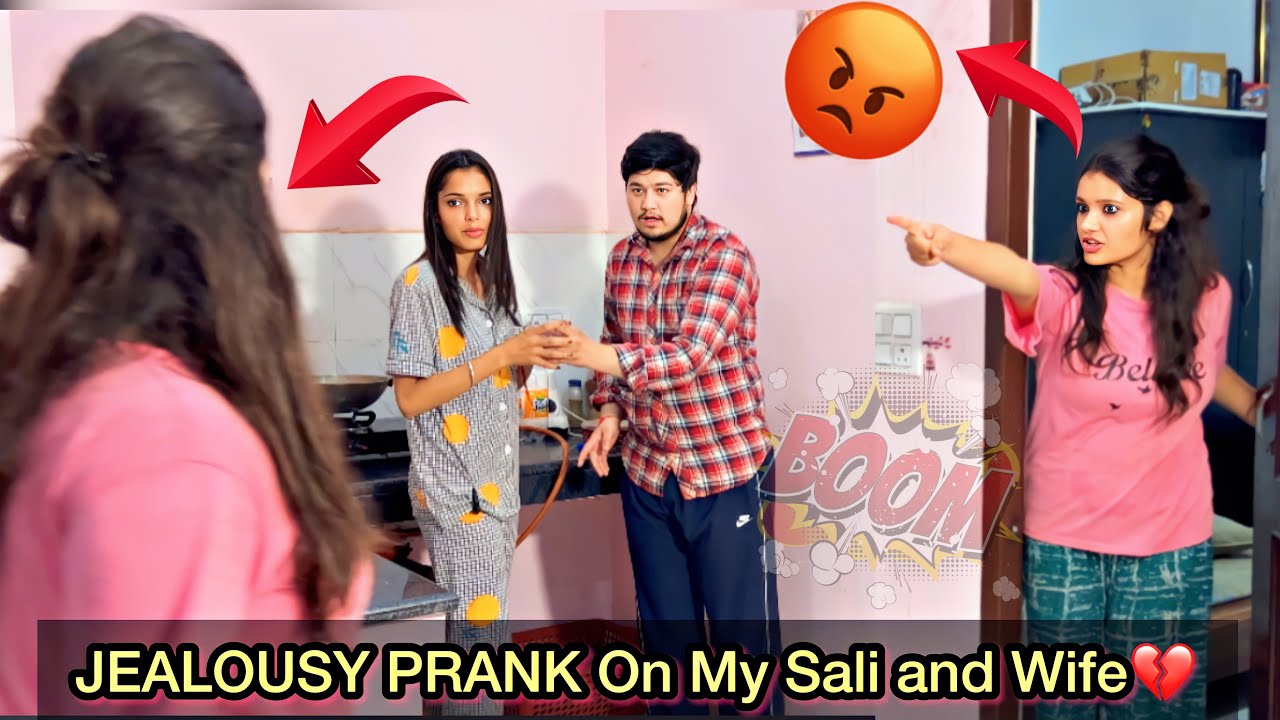 JEALOUSY PRANK On My Sali and Wife💔 || PRANK GONE WRONG!!! #nikkrichavlogs #prank #couple